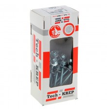 Саморез КР ZP св. 4,8х64 (30 шт) - коробка с окном ( 0,269 кг)  112028  Tech-KREP