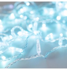 Светодиодная гирлянда ARD-STRING-CLASSIC-10000-CLEAR-100LED-FLASH Azure (230V, 7W) (Ardecoled, IP65)  025784  Arlight