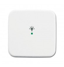 SRL-1-214 Клавиша одинарная free@home, освещение, Reflex, альпийский белый6220-0-0185 ABB