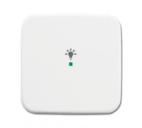 SRL-1-214 Клавиша одинарная free@home, освещение, Reflex, альпийский белый6220-0-0185 ABB