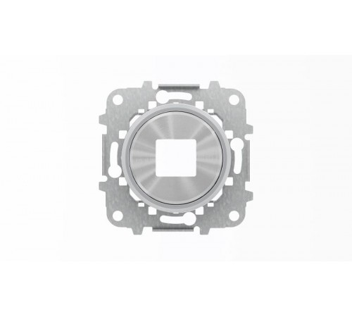Накладка для механизмов зарядного устройства USB, арт.8185, серия SKY Moon, кольцо хром2CLA868500A1401 ABB