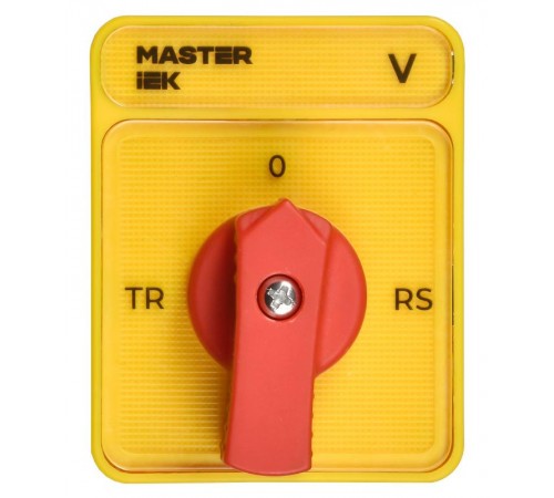 Переключатель кулачковый стандартная рукоятка 10А схема 67  MI-CS10-010-067  IEK