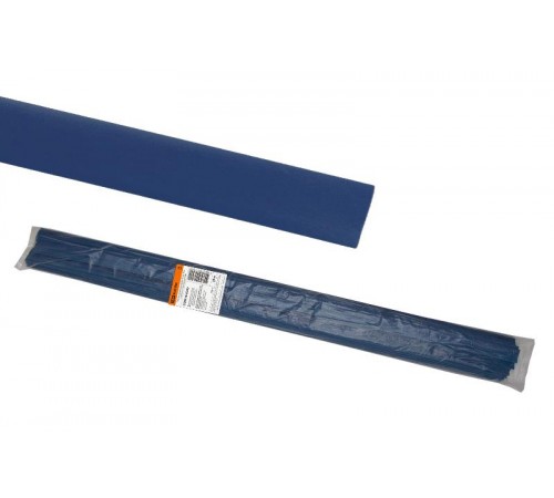 Термоусаживаемая трубка ТУТнг 10/5 синяя по 1м (50 м/упак)  SQ0518-0220  TDM