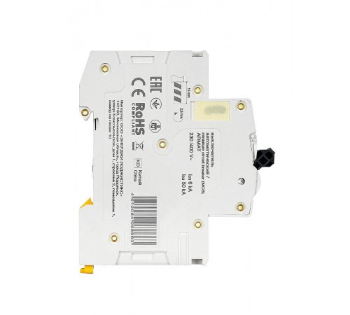 Выключатель автоматический трехполюсный M06N 3P B 25А 6кА ARMAT  AR-M06N-3-B025  IEK