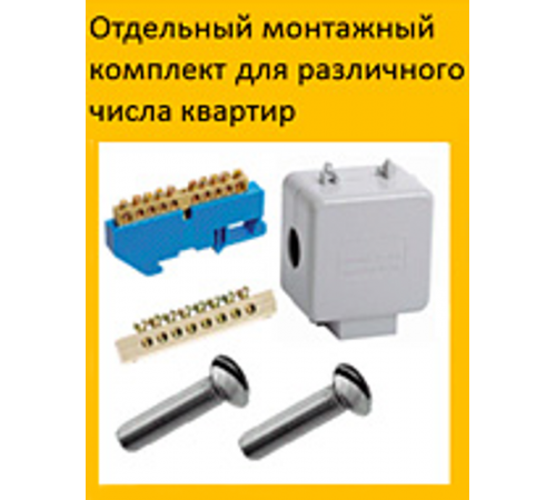 Комплект для монтажа ЩЭ-3 LIGHT  MKM-40-3  IEK