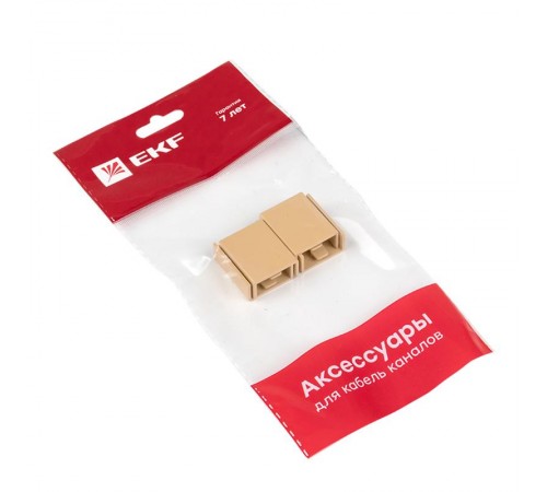 Соединитель (20х10) (4 шт) Plast EKF PROxima   под светлое дерево    conl-20-10x4   EKF 