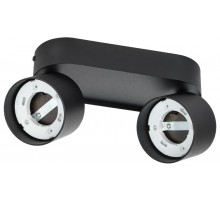 Светильник 4042 настенно-потолочн. 2хGX53 черный  LT-USB0-4042-GX53-1-K02  IEK