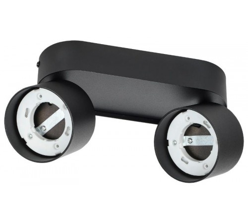 Светильник 4042 настенно-потолочн. 2хGX53 черный  LT-USB0-4042-GX53-1-K02  IEK