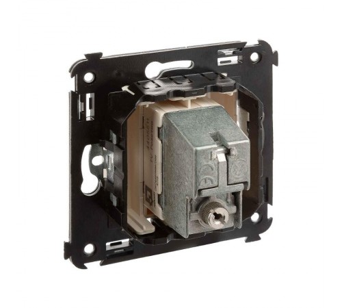 Розетка TV проходная в стену, "Avanti", "Ванильная дымка"  4405513  DKC