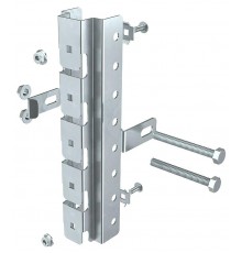 Крепление к сетке винтовое для 1-консоли HDZ IEK  CLM50D-CSV-1-HDZ  IEK