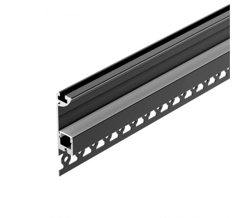Профиль PLINTUS-FANTOM-L-2000 BLACK (Arlight, Алюминий)  041213  Arlight