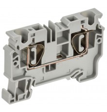 ARMAFIX Клемма пруж. CX6 6мм2 проходная серая  AF-CT40-00-K03-006  IEK