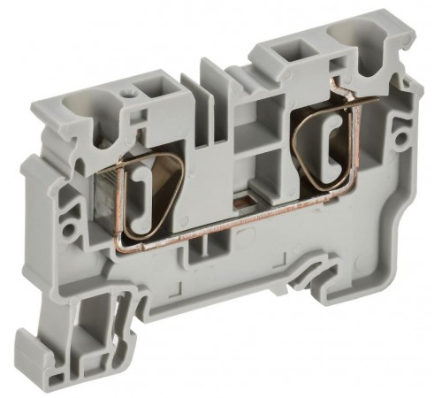 ARMAFIX Клемма пруж. CX6 6мм2 проходная серая  AF-CT40-00-K03-006  IEK