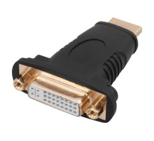 Переходник штекер HDMI - гнездо DVI-I  17-6807  REXANT