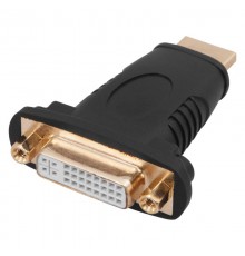 Переходник штекер HDMI - гнездо DVI-I  17-6807  REXANT