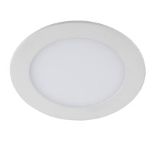 Светильник светодиодный встраиваемый downlight LED 1 9Вт 6500К белый круг  Б0019832  ЭРА