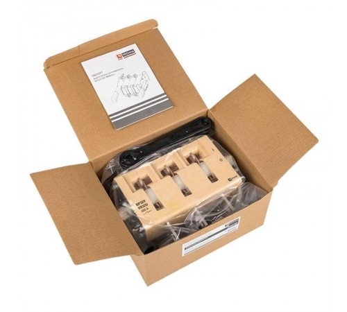 Выключатель-разъединитель ВР32У-37А31220 400А, 1 направление с д/г камерами, несъемная левая/правая рукоятка EKF MAXima PROxima  uvr32-37a31220  EKF