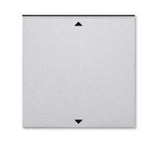 Управляющий элемент Busch-Jalousiecontrol®II ABB Levit с маркировкой серебро / дымчатый чёрный  2CHH700110A4070  ABB