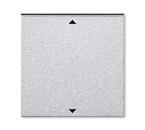 Управляющий элемент Busch-Jalousiecontrol®II ABB Levit с маркировкой серебро / дымчатый чёрный  2CHH700110A4070  ABB