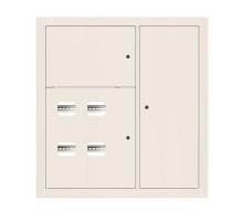 Щит этажный 4 кв. RAL9001 (1000х950х150)  Basic mb28-v-4-r9001 EKF
