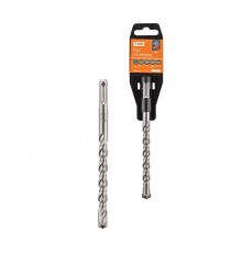 Бур по бетону, 12160100 мм, SDS-Plus, 4 резца, пластиковый держатель, 1 шт, "Рубин"  SQ1094-0209  TDM