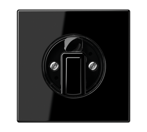 накладка поворотного механизма черная LS1941SW Jung