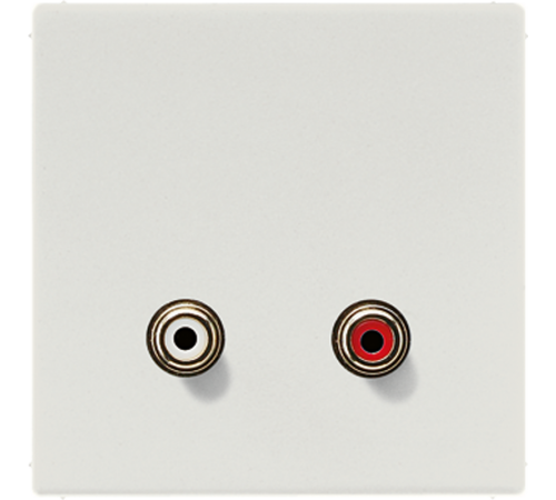 2x Cinch Audio (RCA) MALS1021LG Jung