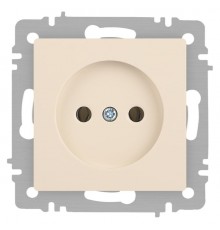 Розетка Intro Accent 6-201-02 2P, 16А-250В, IP20, СУ, слоновая кость  Б0063659  Intro