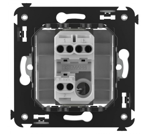 Переключатель одноклавишный в стену, "Avanti", "Белое облако"  4400113  DKC
