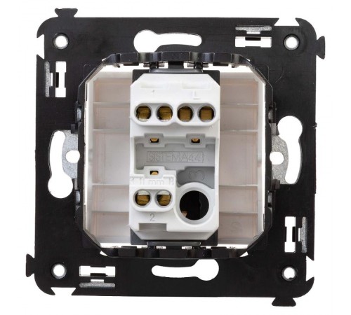 Переключатель одноклавишный в стену, "Avanti", "Белое облако"  4400113  DKC