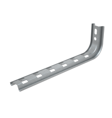 Консоль L-образная безвинтовая 100 мм  KSLBV100  КМ-профиль