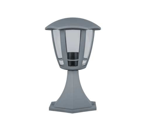 Светильник садово-парковый NOF-P06-GR-IP44-E27 (6 граней серый)  80463   Navigator