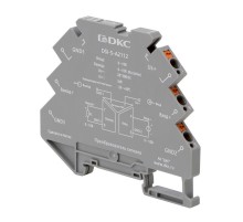 Преобразователь сигнала DSI, 6,2 мм 1 вход 0...10 В, 1 выход  0...10 В  DSI-S-A2112  DKC