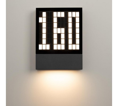 Светильник LGD-SIGN-WALL-S150x200-3W Warm3000 (GR, 148 deg, 230V) (Arlight, IP54 Металл, 3 года)  031060  Arlight