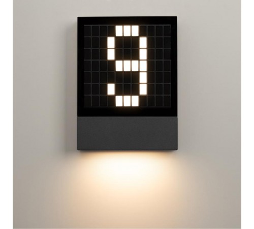 Светильник LGD-SIGN-WALL-S150x200-3W Warm3000 (GR, 148 deg, 230V) (Arlight, IP54 Металл, 3 года)  031060  Arlight