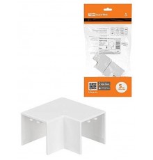 Поворот на 90 гр. КМП 25х25 (4 шт./комп.)  SQ0411-0138  TDM