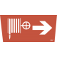 Пиктограмма (наклейка) "Пож. кран/стрелка направо" ССА 5043  LPC10-1-31-28-PKNAPR  IEK