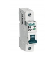 Выключатель автоматический  однополюсный ВА-105 2А D 10кА  13197DEK  DEKraft