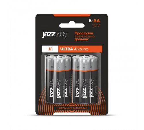 Элементы питания LR 6 ULTRA Alkaline BL- 6   ПРОМО ЦЕНА  .5057548  Jazzway