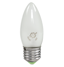 Лампа накаливания ЛОН свеча B35 40Вт 230В E27 матов 380Лм  4607177995083  ASD