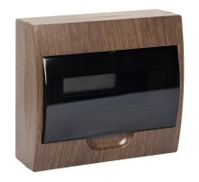 Щит распределительный навесной ЩРН-П-10 темное дерево IP41 EKF PROxima  pb40-n-10-dark  EKF
