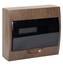 Щит распределительный навесной ЩРН-П-10 темное дерево IP41 EKF PROxima  pb40-n-10-dark  EKF