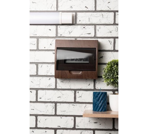 Щит распределительный навесной ЩРН-П-10 темное дерево IP41 EKF PROxima  pb40-n-10-dark  EKF