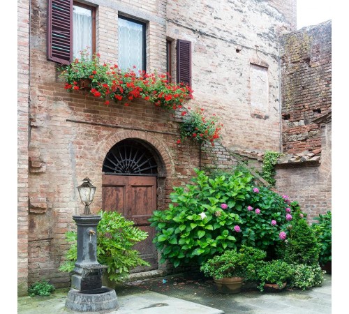 Светильник декоративный уличный PL634 60W 230V E27 224*224*480мм черное золото, на постамент  11644  Feron