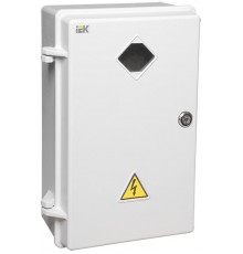 Корпус полиэстерный учетный ЩУ 1/1 УхЛ1 IP54 (ВхШхГ) 430х270х160мм KREPTA 7  MKP50-N-01-54  IEK