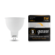 Лампа светодиодная LED 5Вт GU5.3-dim 220В 3000К MR16 диммируемая  101505105-D  Gauss