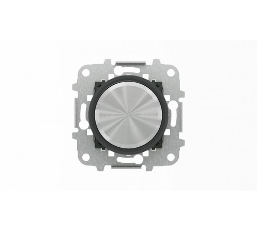 Механизм электронного поворотного светорег.д.люминесцентных ламп 700Вт,0/1-10 В,50 мА,серия SKY Moon,кольцо чёрное стекло  2CLA866090A1501  ABB