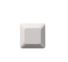 Накладка глухая 1-постовая, 85мм, на защелках, Jussi,белый  2607   2TKA000020G1  ABB