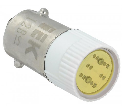 Лампа сменная  желтая матрица/12В    BMS10-012-K05  IEK