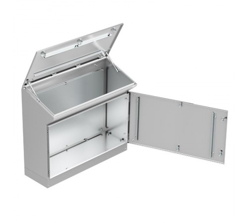 Пульт управления напольный "Inox" AISI304 TP12 IP55 (960х1200х400)mb-inox-96-120-40EKF